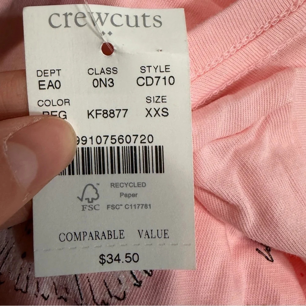J crew Girls' swan ballet graphic tee Ballet Essentials Graph